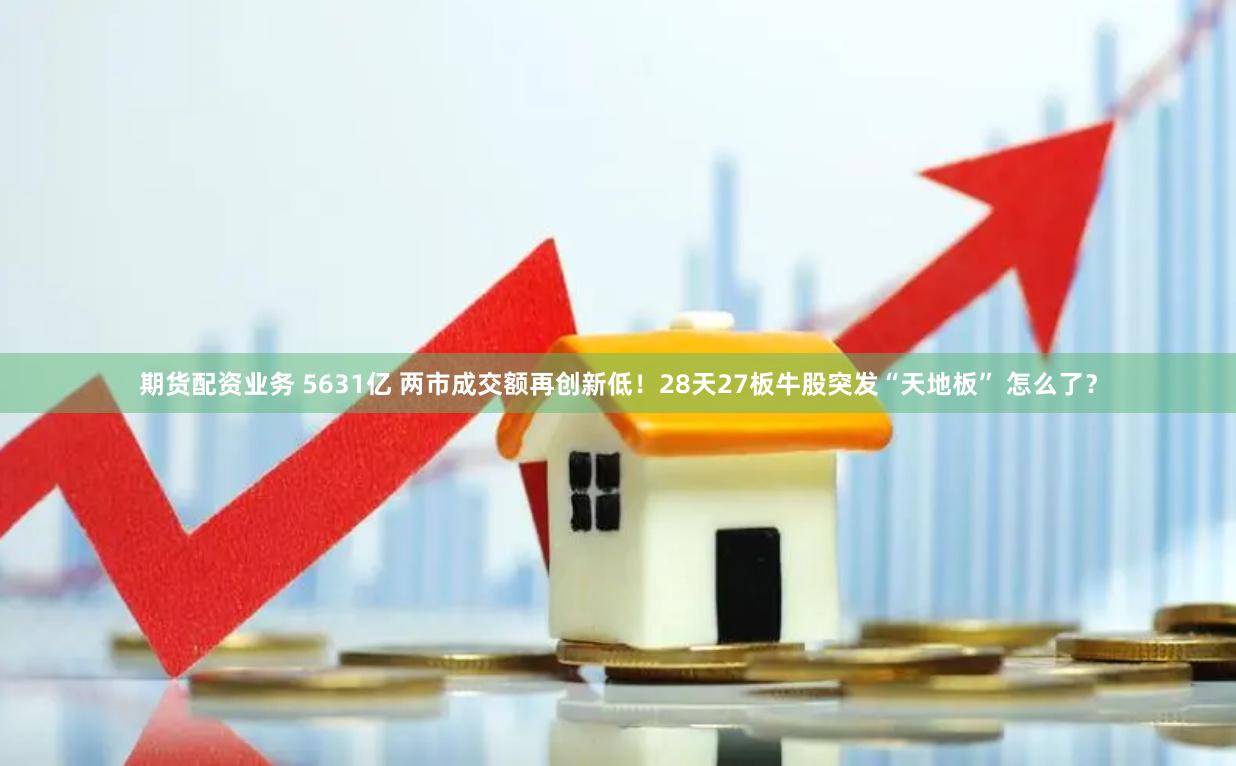 期货配资业务 5631亿 两市成交额再创新低！28天27板牛股突发“天地板” 怎么了？